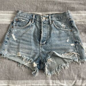 Agolde - denim shorts